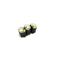 Pompoen avocado maki 3 stuks*